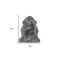 HomeRoots Warm Grey New Zealand Natural Sheepskin Rug - image 3