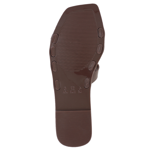 Womens Kensie Jellie Slide Flat Sandals