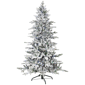 Northlight Real Touch™ 6ft. Pre-Lit Flocked Pine Christmas Tree - image 2