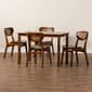 Baxton Studio Jeriah Mid-Century Modern 5pc. Dining Set - image 9