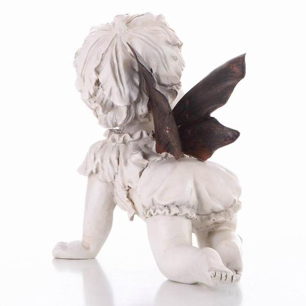 Hi-Line Gift Baby Fairy Crawling Garden Statue