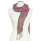 Womens Paisley Striped Jacquard Pashmina - image 1