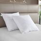 Martha Stewart Firm 233TC 2pk.  Euro-Square Feather Pillow - image 2