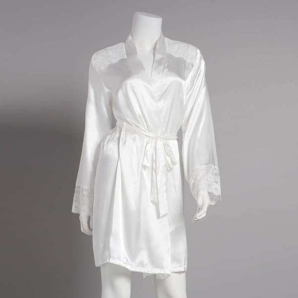 Womens Linea Donatella Bridal Bouquet Satin Wrapper - image 