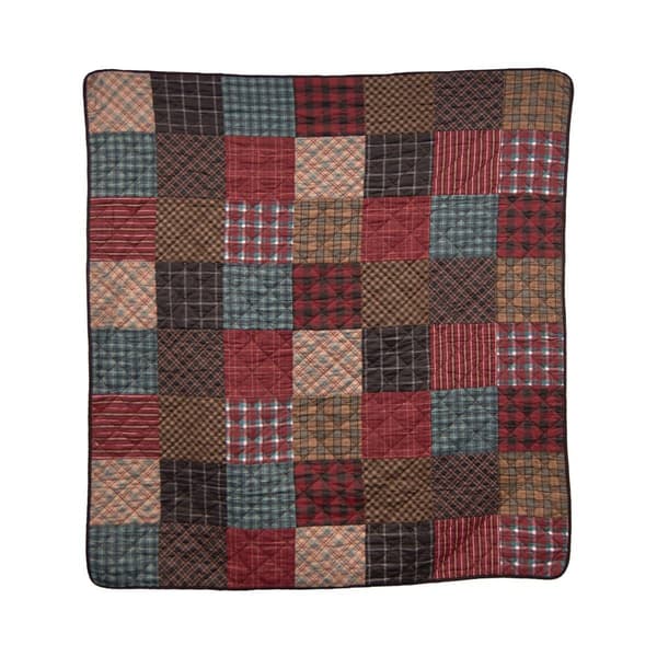 Donna Sharp Your Lifestyle Appalachia Plaid Reversible Throw - image 