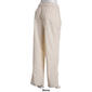 Womens Per Se 30in. Stripe Paperbag Waist Linen Casual Pants - image 2