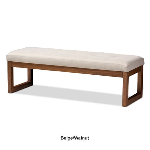 Baxton Studio Caramay Wood Bench