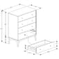 Baxton Studio Landis Mid-Century Ash Walnut Wood 4-Drawer Chest - image 11