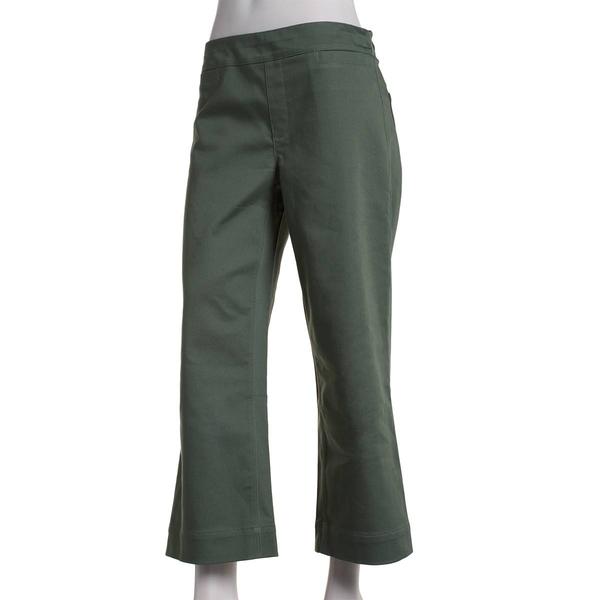 Womens Napa Valley Cotton Super Stretch Wide Leg Crop Pants