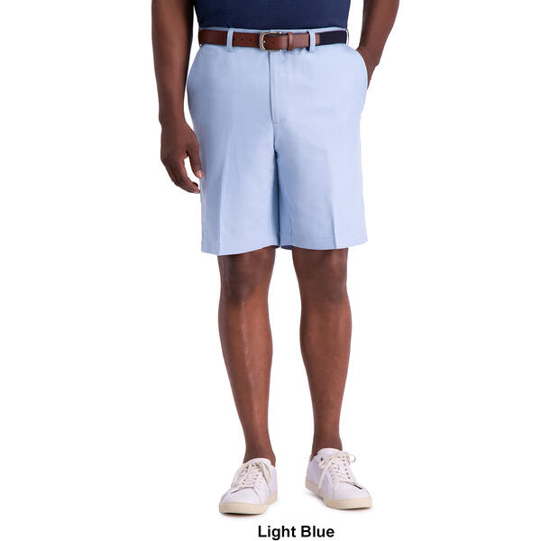 Haggar&#174; Cool 18&#174;PRO Oxford Straight Fit Flat Front Short