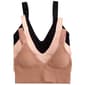 Womens Danskin 3pk. Seamless Bralette Bras - DS6999-3PKE - image 1