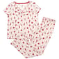 Womens Jaclyn Short Sleeve Drinks Pointelle Pajama Set - image 1