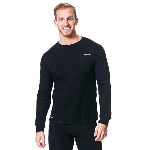 Mens Therma-Core Skyline Waffle Thermal Underwear Top - image 
