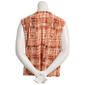 Plus Size Kasper Cap Sleeve Keyhole Neck Blouse - image 2