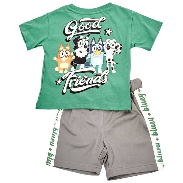 Toddler Boy Bluey Tricot Set