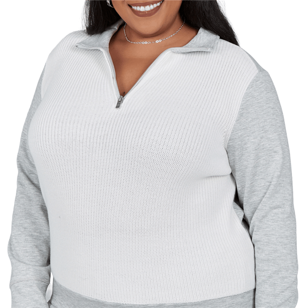 Plus Size Alfred Dunner Weekend Warrior Pullover Sweatshirt
