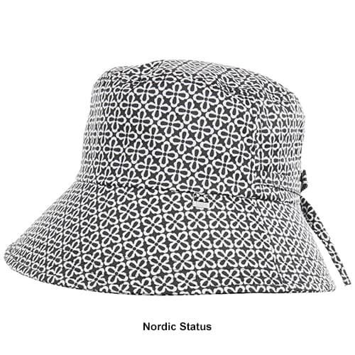 Womens Totes Bucket Tie Big Brim Rain Hat
