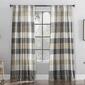 Danner Tarn Dyed Woven Plaid Rod Pocket Panel Curtains - image 1