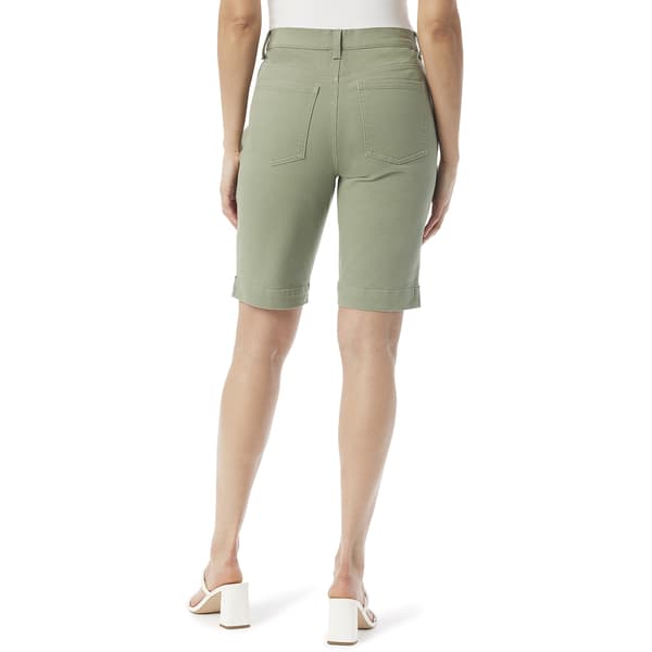 Petite Gloria Vanderbilt Solid Amanda Bermuda Shorts
