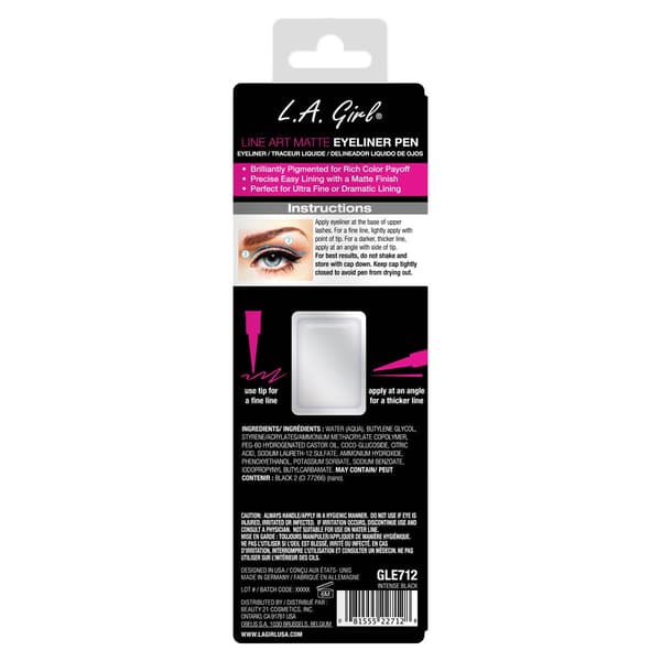 L.A. Girl Line Art Matte Eyeliner