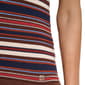 Womens Halston Sleeveless Horizontal Stripe Tank Top - image 4