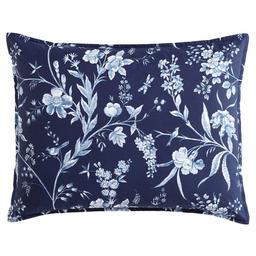 Laura Ashley Branch Toile 7pc. Cotton Reversible Comforter Set