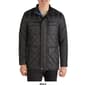 Mens Cole Haan Mixed Media Diamond Quilt Coat - image 2