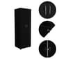 FM FURNITURE Glasglow Black Armoire - image 4