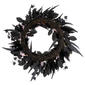National Tree 26in. Pretty Morbid Pink Carnation Halloween Wreath - image 2