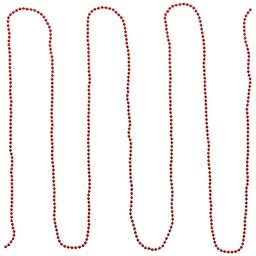 Northlight Seasonal Faceted Red Beaded Christmas Garland