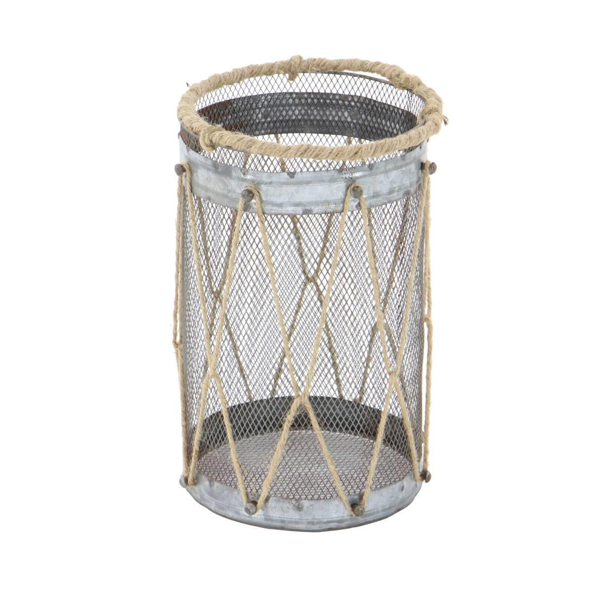 9th &amp; Pike® Can And Burlap Farmhouse Candle Holders - Set Of 3