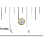 Haus of Brilliance 1/2ctw. Diamond Cluster Stud Earrings - image 5