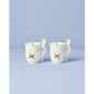 Lenox® Butterfly Meadow® Green Mugs with Spoons - Set of 2 - image 2