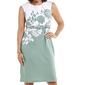 Womens Connected Apparel Sleeveless Floral Sheath Dress w/Belt - image 6