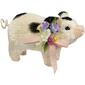 Northlight Seasonal Piglet w/ Bow & Flowers Spring Figurine - image 1