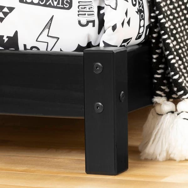 South Shore Sweedi Twin Bed with House Frame Headboard