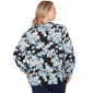 Plus Size Emaline Seabreeze Essence Button Front Floral Blouse - image 2