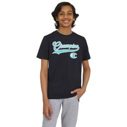 Boys (8-20) Champion(R) Short Sleeve Solid Tee