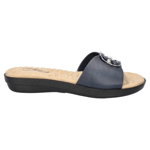 Womens Easy Street Sunshine Slide Sandals