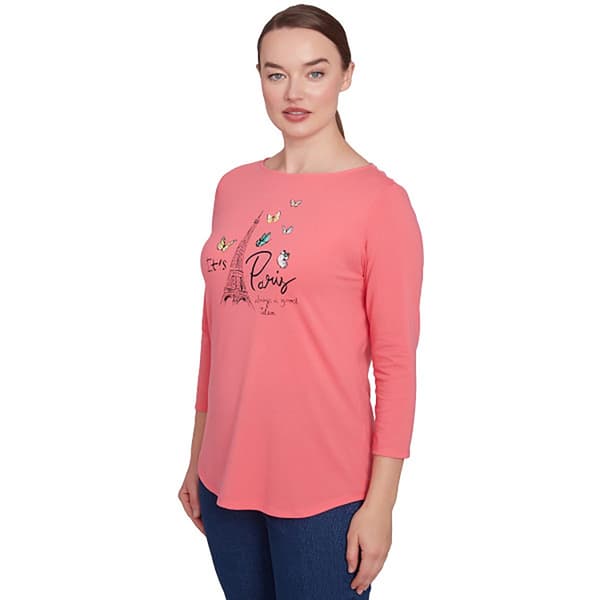 Petite Ruby Rd. Must Haves II Knit Spring Paris Top