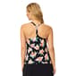 Womens Leilani Moaha Gardens Racerback Tankini Swim Top - image 2
