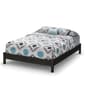 South Shore Step One Queen Platform Bed - Grey Oak - image 1