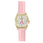Womens Breast Cancer Awareness Pink Ribbon Dial Watch - 3914GPK - image 1