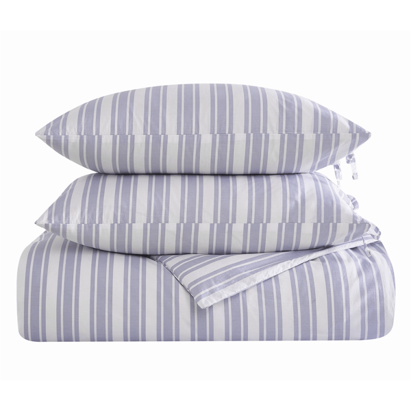 The Farmhouse by Rachel Ashwell Wide Ticking Stripe 3pc. Duvet S - image 