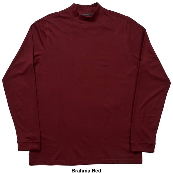 Mens Architect&#174; Jersey Mock Neck Long Sleeve Tee