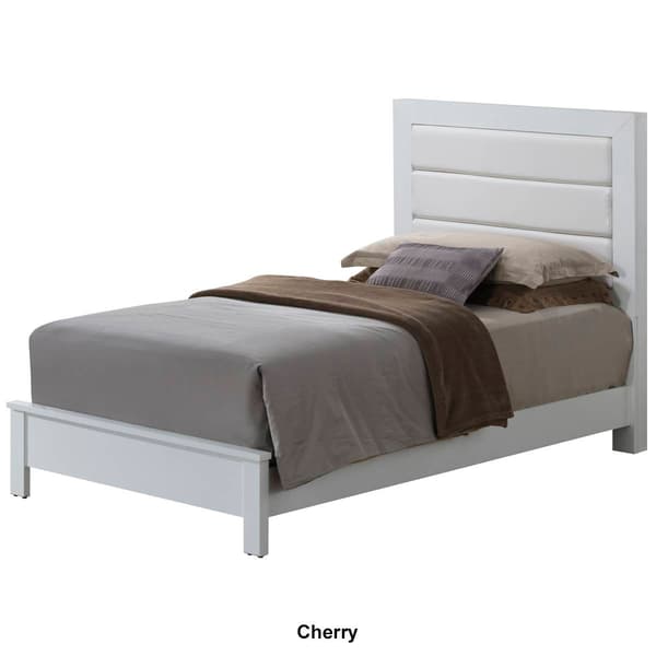 Passion Furniture Burlington Upholstered Bed Frame - Twin