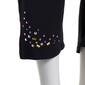Plus Size Teez Her Scatter Embellished Classic Capri Pants - image 3