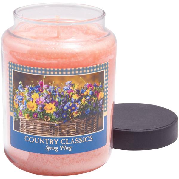 Country Classics 26oz. Spring Fling Jar Candle