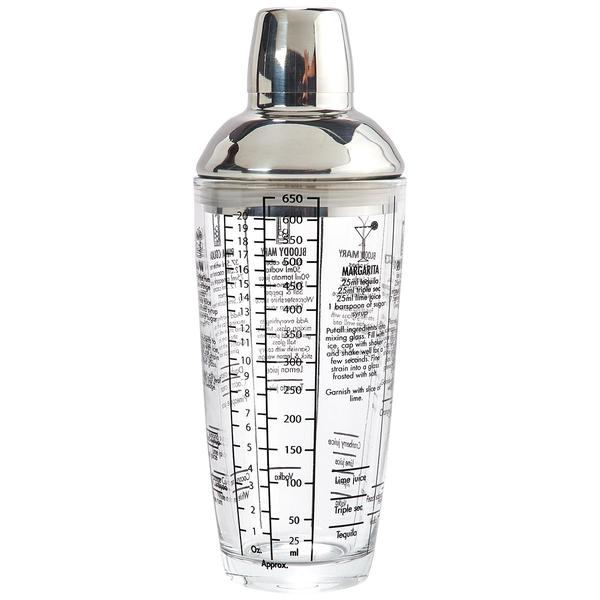 Famous Brand 23oz. Recipe Cocktail Shaker with Lid - image 