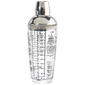 Famous Brand 23oz. Recipe Cocktail Shaker with Lid - image 1